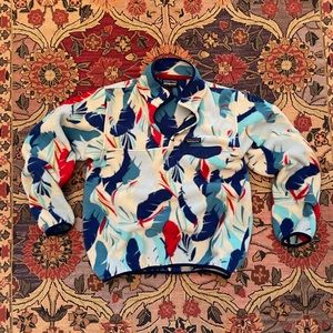 Patagonia Lightweight Synchilla Snap-T Pullover Women’s M (Men’s XS) Feathers